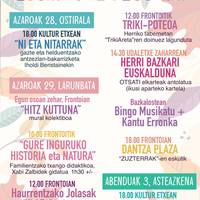 Artziniegako euskara lantaldearen aurkezpena