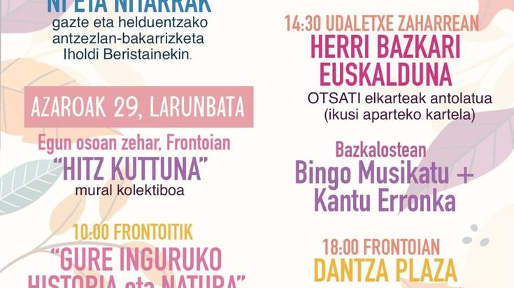 Artziniegako euskara lantaldearen aurkezpena