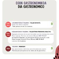 Luiaondoko Kultura Astea: Gastronomiaren eguna