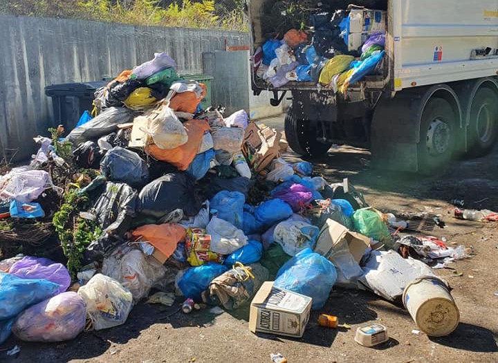 Zaborraren birziklatze sistema ikertzen ari dira Okondon