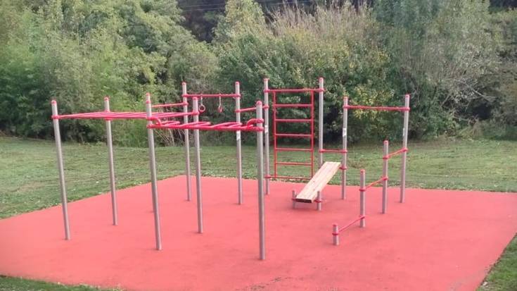 Azpiegitura berriak Aiaran: Kalistenia parkea, ibilgailu elektrikoen karga puntua eta herritarrentzako topalekua