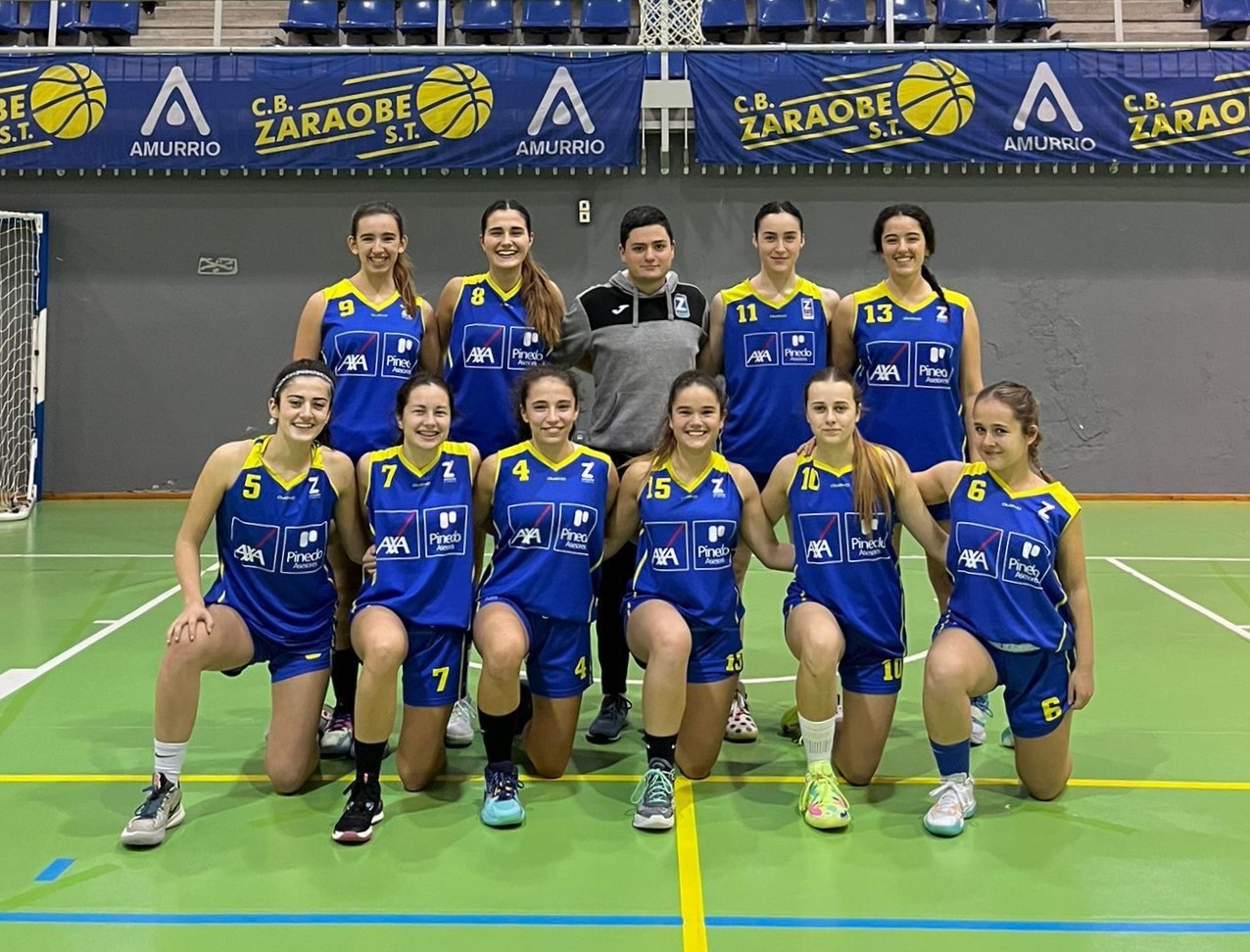 Zaraobe Saskibaloi Taldeko Junior kategoriako emakumezkoek Final Foura jokatuko dute asteburuan