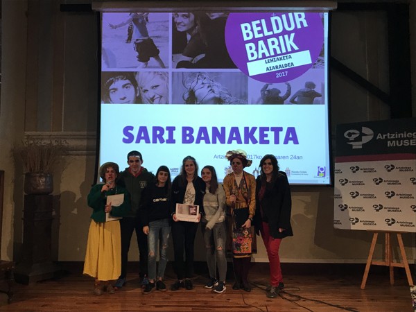 DBH4ko ikasleak saritu dituzte Beldur barik lehiaketan
