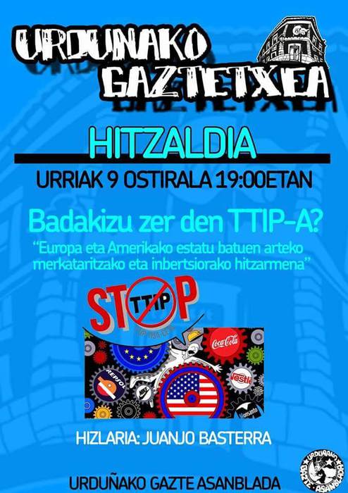 Badakizu zer den TTIP?