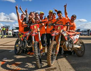 “Txapelketa honek balio izan dit nire buruari erakusteko 85cc-ko mailan jarrai dezakedala hainbat lesio izan arren”