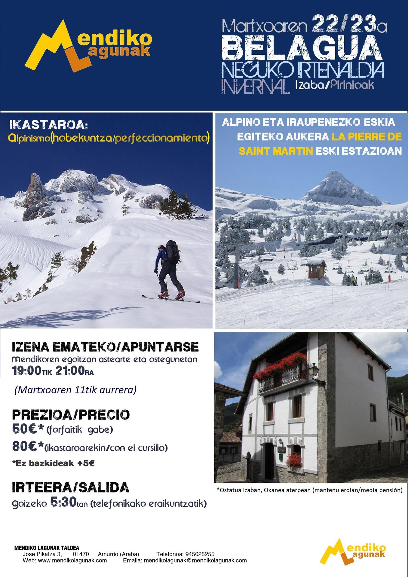 Martxoaren 22-23: Neguko Irteera (Izaba)