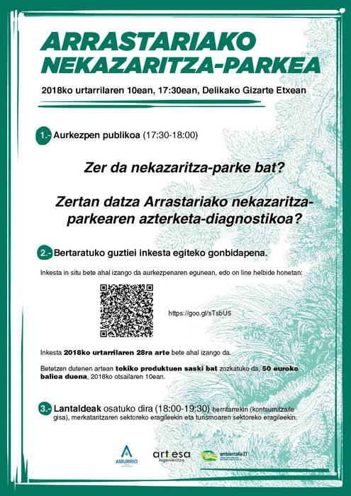 Arrastariako nekazaraitza parkearen aurkezpena