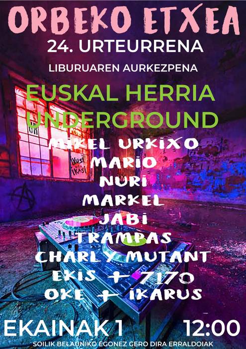 'Euskal Herria Underground' liburuaren aurkezpena