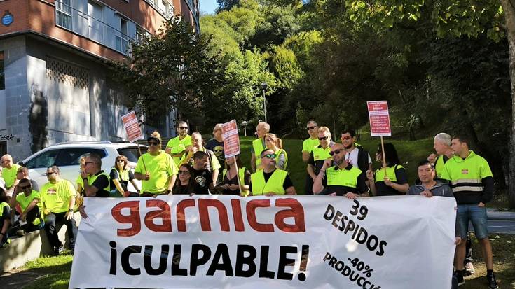 Kaleratzeen espedientearen kontsulta epea amaitzear dagoela, Garnicak ez du bere jarrera aldatu