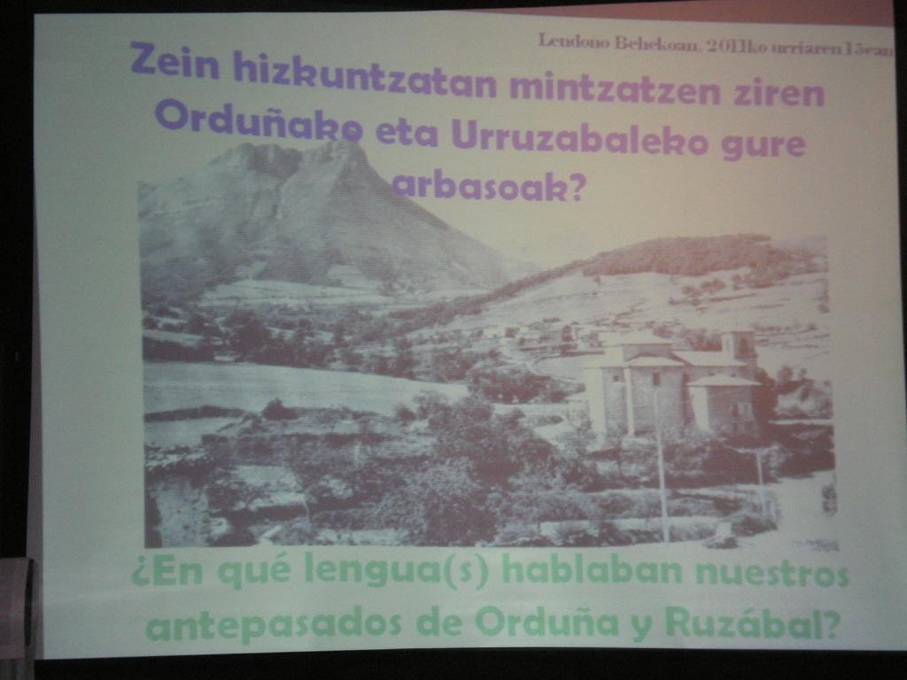 Lendoñobeitiko III. Jardunaldi Kulturalei ekin zitzaien atzo