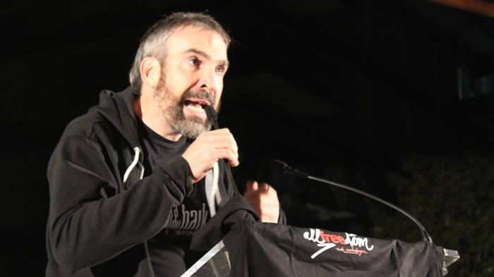 Alfredo Remirezen aldeko manifestazioa