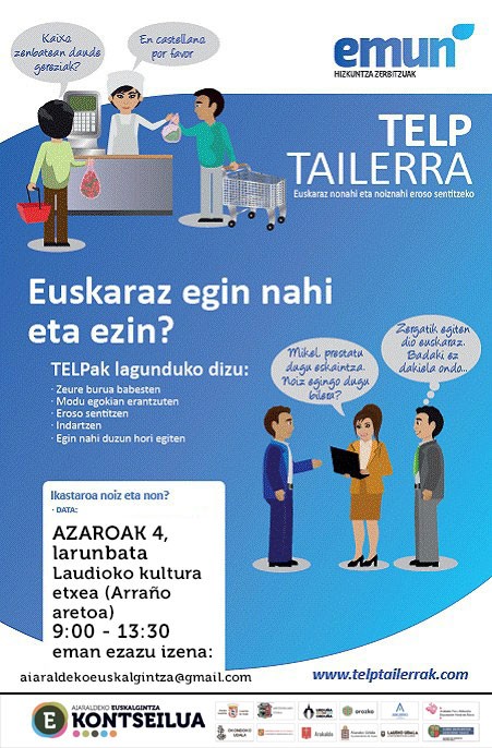 Hitzartzen. Hizkuntza portaerak aldatzeko motibazio saioa azaroaren 4ean