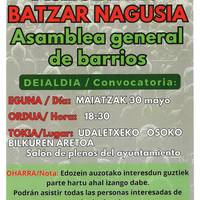 Auzoetako batzar nagusia