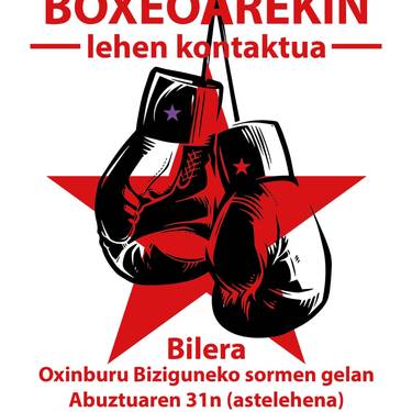 Boxeoarekin lehen kontaktua