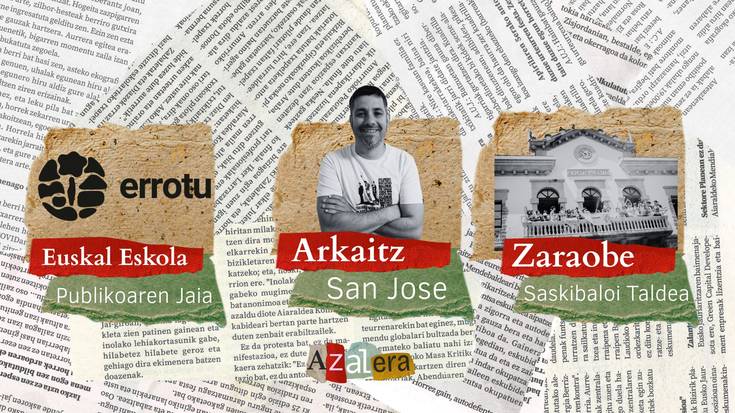 Artziniegako aktualitatea, Euskal Eskola Publikoaren Jaia eta Zaraobe saskibaloi taldearen garaipenak, azalera