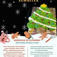 Gazteentzako tailerra: Muffinen gabonetako zuhaitza