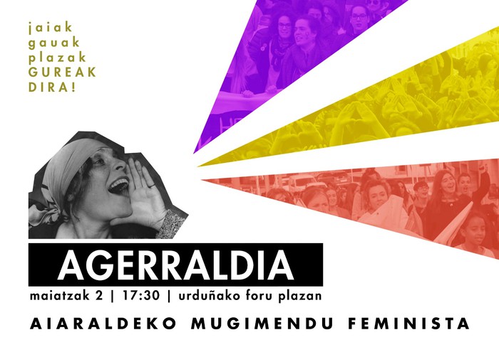 Ostegunean egingo dugu jaiei begirako agerraldia!
