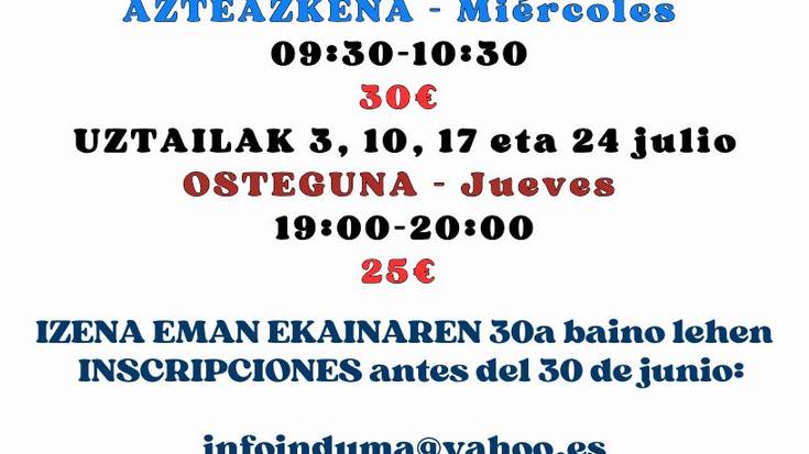 Felden Krais (izena emateko azken eguna)