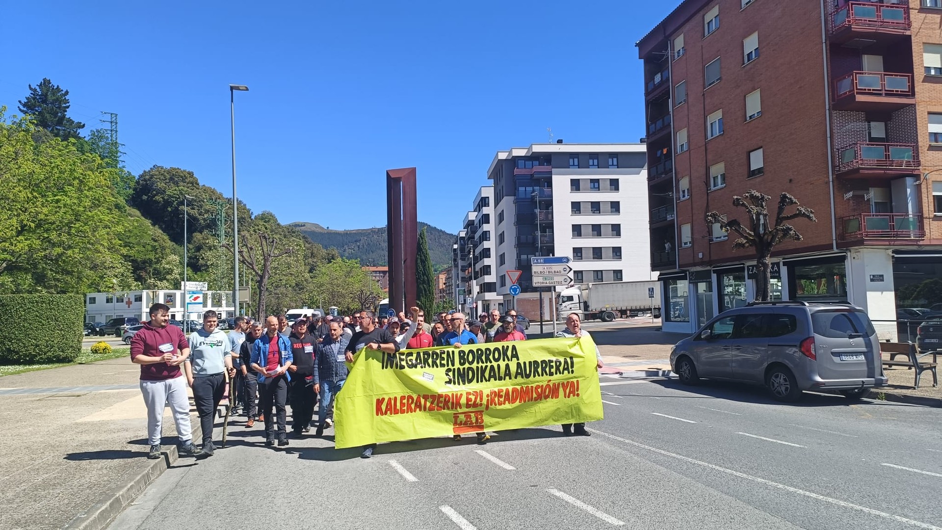 Greban eta mobilizatzen jarraituko dute Imegarreko langileek datorren astean