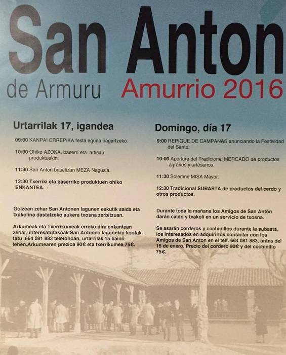 San Anton Armuru azoka