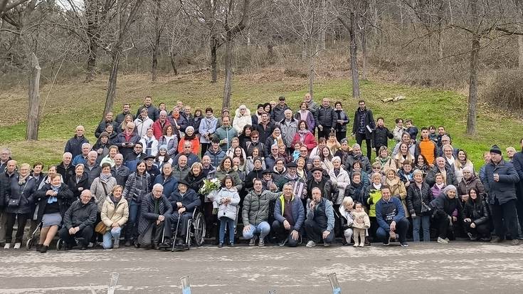 Dozenaka lagun bildu zituen San Rokeko San Silvestre jaiaren 25. urteurrenak