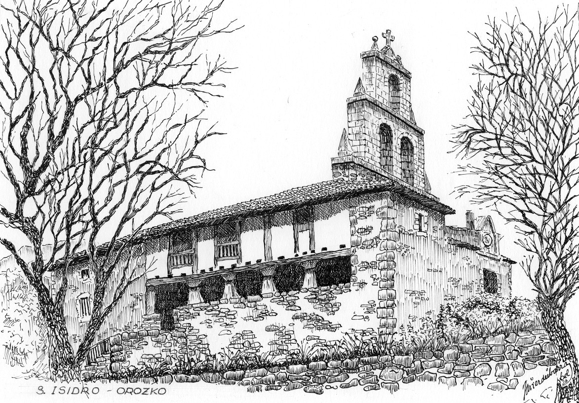 Orozkoko 11 baselizen ilustrazioak, museoan ikusgai