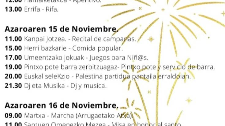 Orozkoko San Martin jaiak