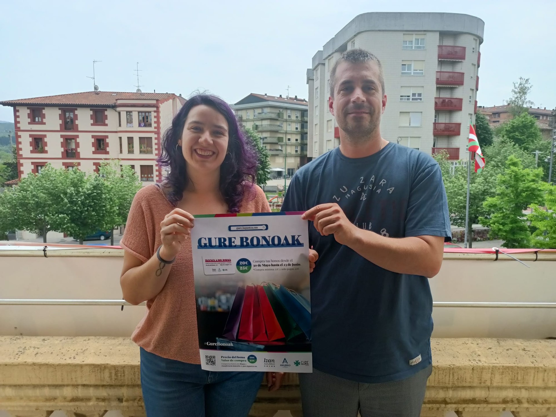 Amurriok tokiko merkataritzan kontsumoa sustatzeko bonu kanpaina abiatu du