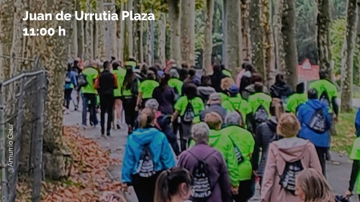 Amurrio martxan minbiziaren aurka