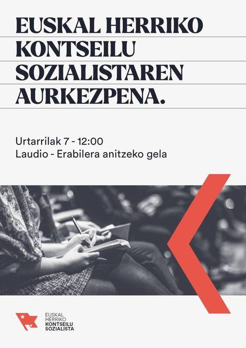 Euskal Herriko Kontseilu Sozialistaren aurkezpena