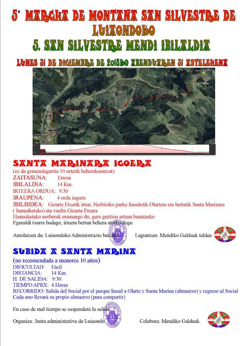 V. San Silbestre mendi ibilaldia