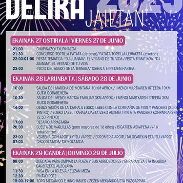 Delikako jaiak