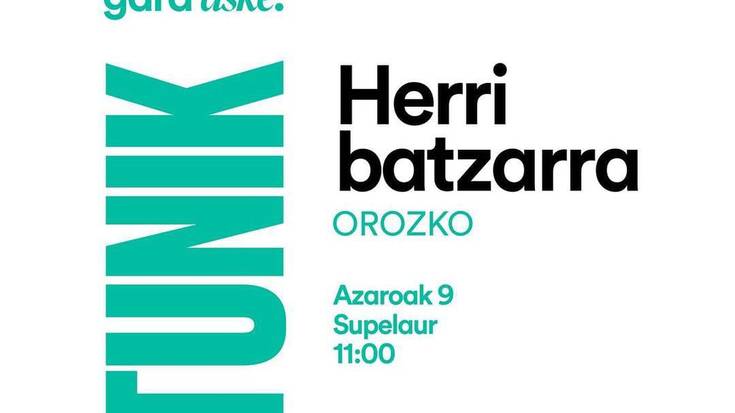 Orozkoko EH Bilduren herri batzarra