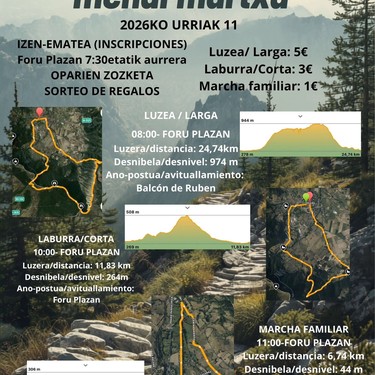 XXI. Urduñako mendi martxa