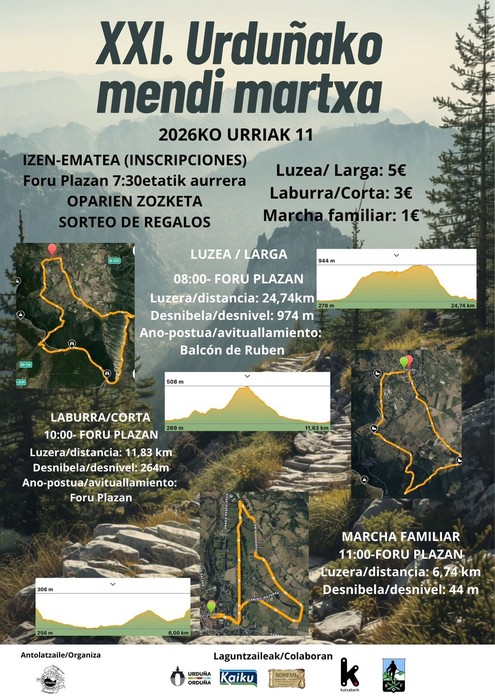 XXI. Urduñako mendi martxa