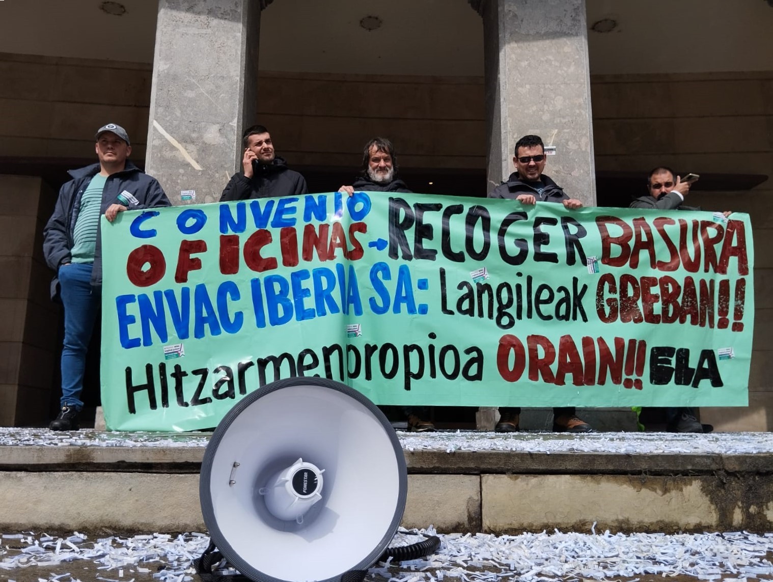 Zabor bilketa neumatikoko langileak greban egongo dira maiatzean ere