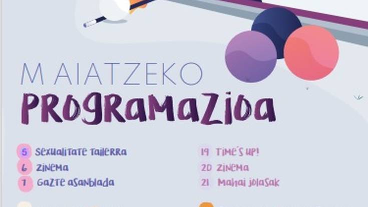 Aiarako Gaztelekuko programazioa: Sexualitate tailerra