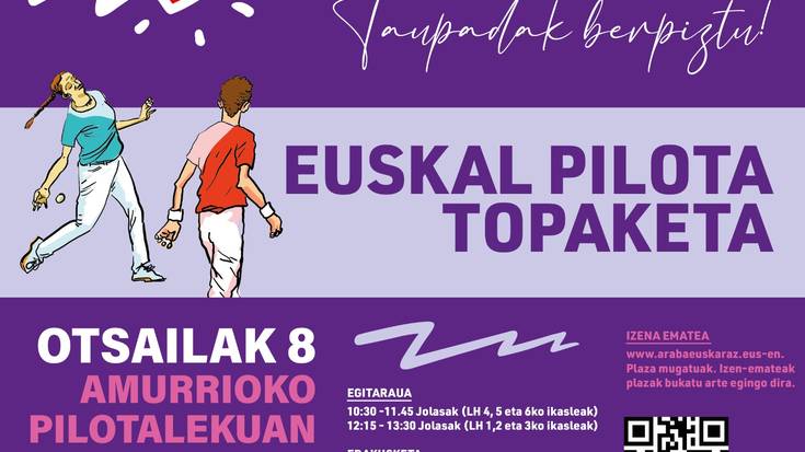 Euskal pilota topaketa