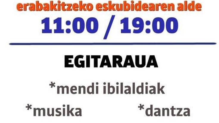 Gure Esku Dagoren elkarretaratze eta jaia