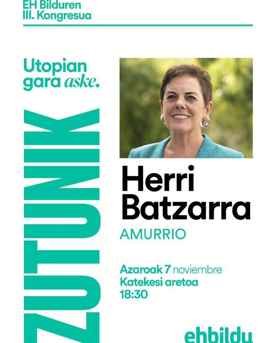 Amurrioko EH Bilduren herri batzarra