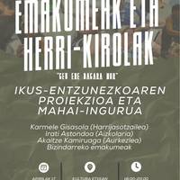 Proiekzioa eta mahai-ingurua: 'Emakumeak eta herri kirolak. Gu ere bagara nor'