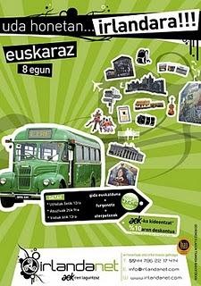 Aiaraldeko berbalagunak: Uda honetan 8 egun euskaraz, Irlandan