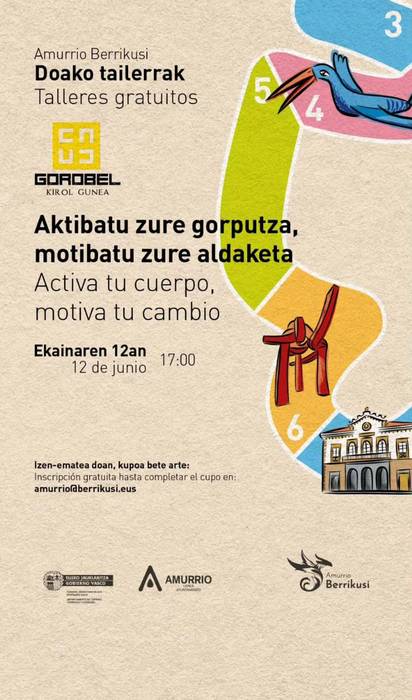 'Aktibatu zure gorputza, motibatu zure aldaketa'