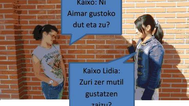 Zaraobe Institutuko ikasleen komikiak