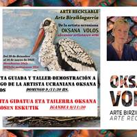 Arte birziklagarriari buruzko erakustaldi-tailerra