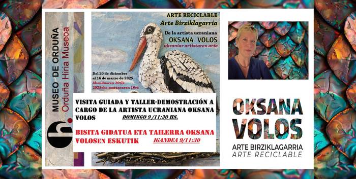 Arte birziklagarriari buruzko erakustaldi-tailerra