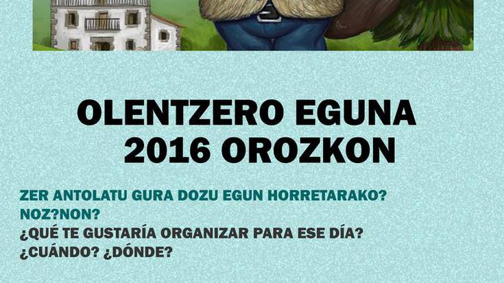 Olentzero eguna antolatzeko bilera