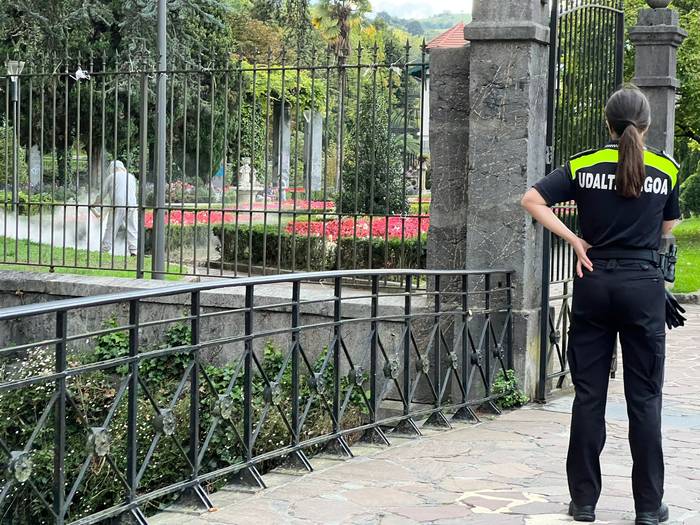 Liztor asiarraren kabi bat tirokatu dute Lamuza parkean