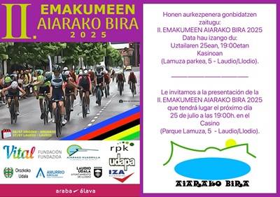 Emakumeen II. Aiarako Biraren aurkezpena