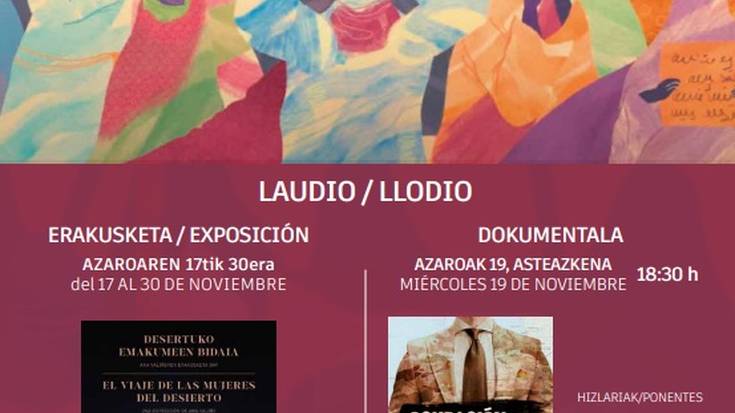 'El viaje de las Mujeres del Desierto' argazki erakusketa hartuko du Laudiok azaroan